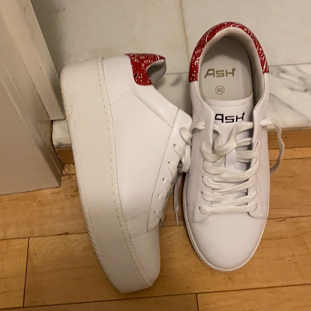 ASH Cult Platform leather sneakers